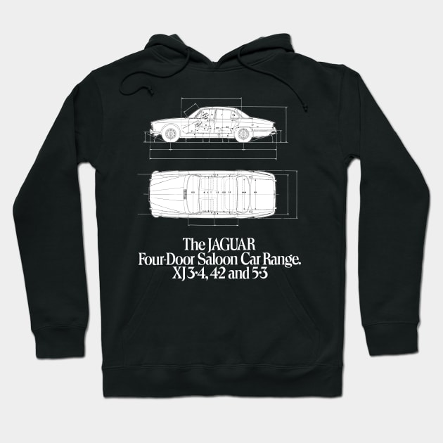 JAG BROCHURE Hoodie by Throwback Motors